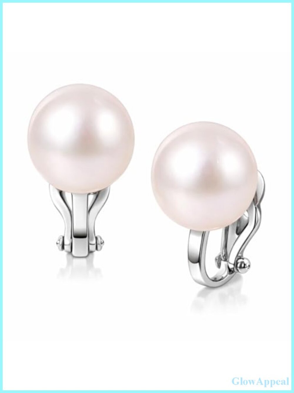 Freshwater Cultured Pearl Clip On Earrings for Women No Piercing Needed